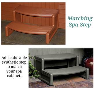 Matching Spa Steps