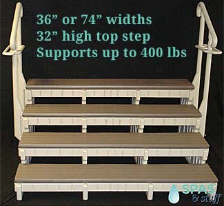 Swim Spa Steps
