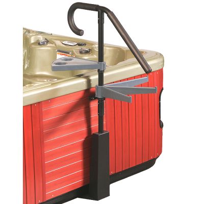Deluxe Spa Caddy Hand Rail & Towel Rack