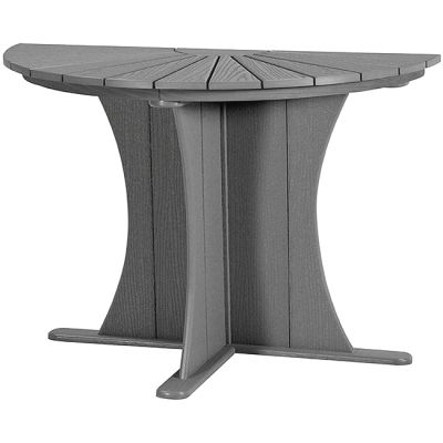 Half Circle Table 3 Heights - 3 Diameters