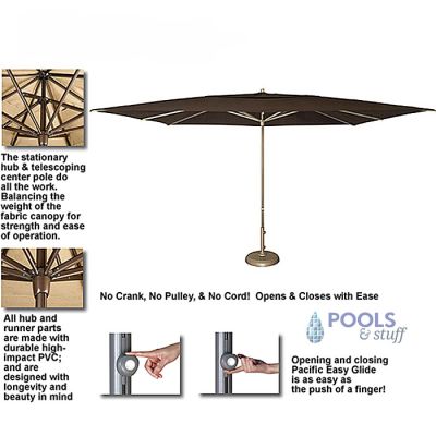 Pacific Easy Glide Umbrella & Base