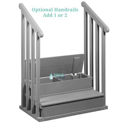 36" Hybrid Spa Storage Steps 