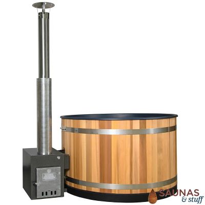 Round-2 Wood Fired Hot Tub