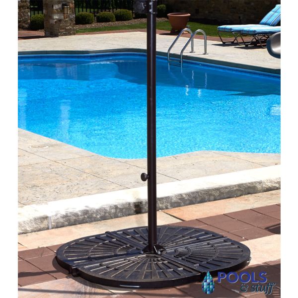 Santorini Cantilever Umbrella - Deluxe Bronze Resin