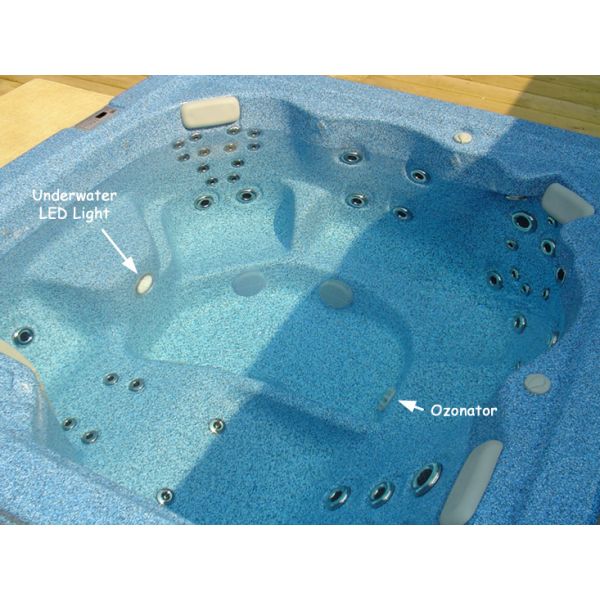 Underwater LED light is Standard
