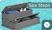 Hot Tub Spa Steps